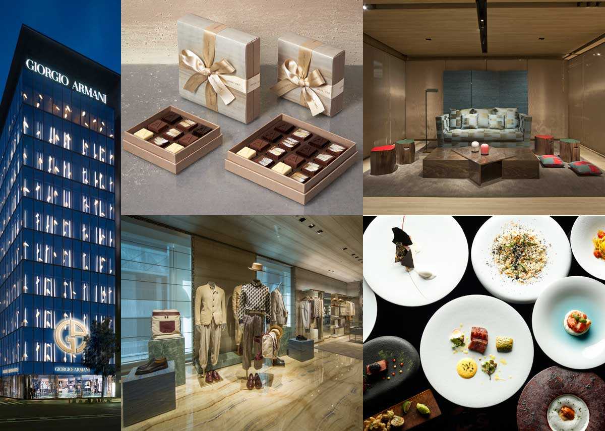 Giorgio Armani ストール 銀座アルマーニタワーで購入　未使用 アルマーニ氏がキュレーション！ 「アルマーニ / 銀座タワー」が